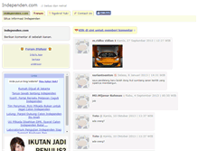 Tablet Screenshot of independen.com